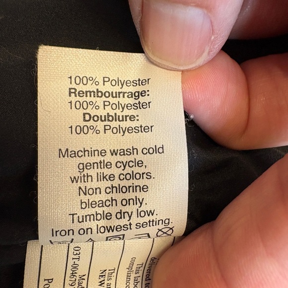 J. Crew Black grey Herringbone zip front high collar Vest w pockets size Medium - Picture 6 of 10